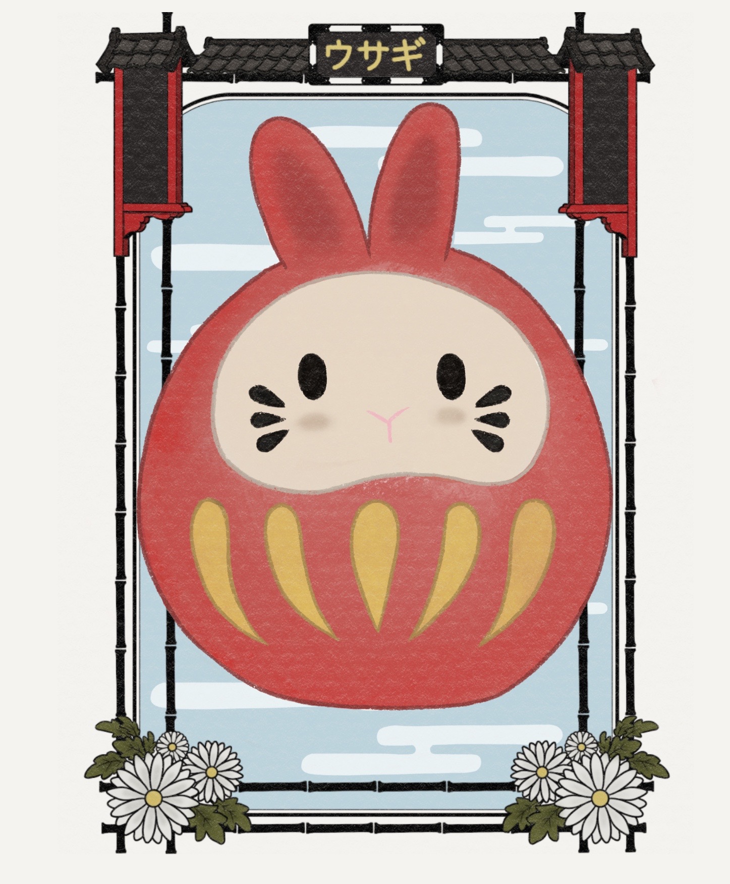 Daruma conejo